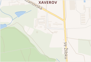 Václava Špačka v obci Praha - mapa ulice