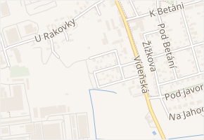 Valcířská v obci Praha 5 - mapa ulice
