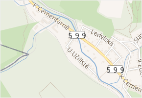 Vápenná v obci Praha - mapa ulice