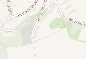 Vavřinecká v obci Praha - mapa ulice