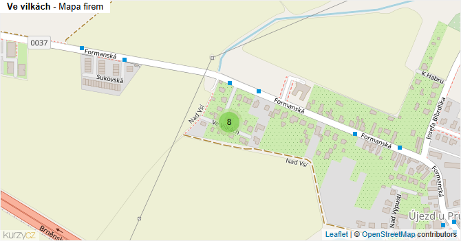Ve vilkách - mapa firem