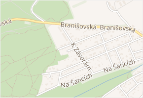 Ve vratech v obci Praha - mapa ulice