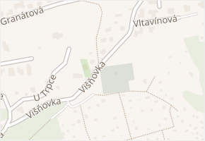 Višňovka v obci Praha 4 - mapa ulice