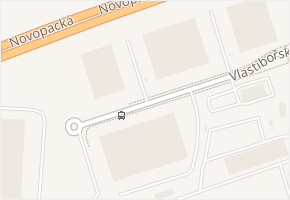 Vlastibořská v obci Praha - mapa ulice