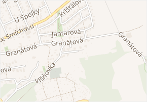 Vltavínová v obci Praha - mapa ulice