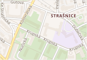 Voděradská v obci Praha 4 - mapa ulice