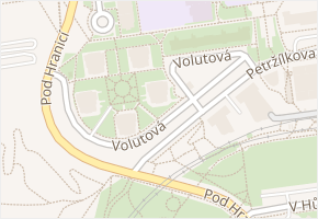 Volutová v obci Praha - mapa ulice