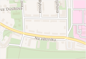 Voříškova v obci Praha 5 - mapa ulice