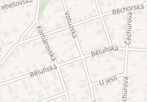 Votuzská v obci Praha 1 - mapa ulice