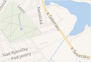 Vožická v obci Praha - mapa ulice