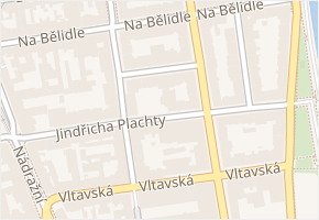 Vrázova v obci Praha 1 - mapa ulice