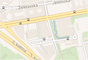 Vyskočilova v obci Praha 11 - mapa ulice