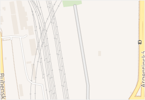 Výstaviště v obci Praha - mapa ulice