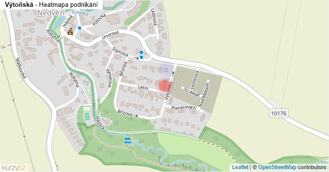 Výtoňská - mapa podnikání