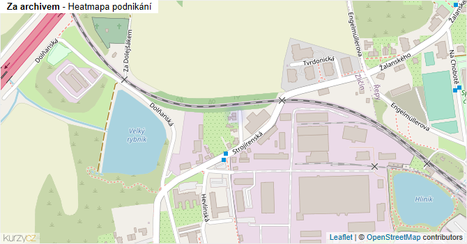 Za archivem - mapa podnikání