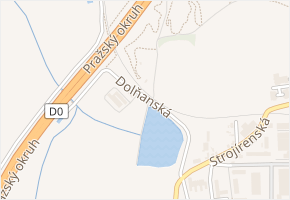 Za Dolejšákem v obci Praha - mapa ulice
