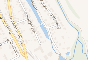 Za Nadýmačem v obci Praha - mapa ulice