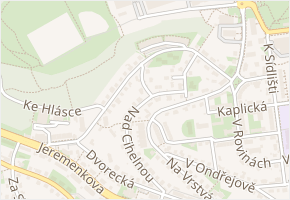 Za Pekařkou v obci Praha - mapa ulice