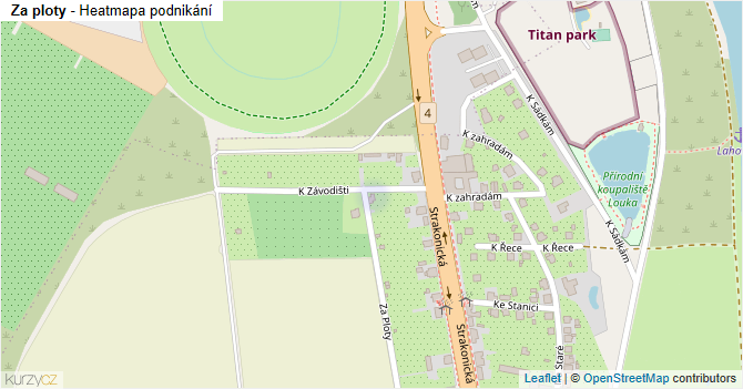 Za ploty - mapa podnikání