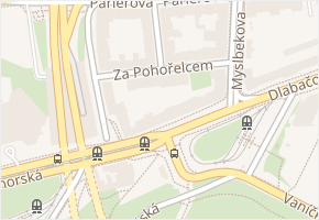Za Pohořelcem v obci Praha 1 - mapa ulice