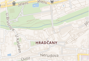 zahrada Na baště v obci Praha - mapa ulice
