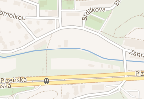 Zahradníčkova v obci Praha - mapa ulice