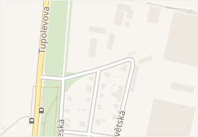 Žamberská v obci Praha - mapa ulice