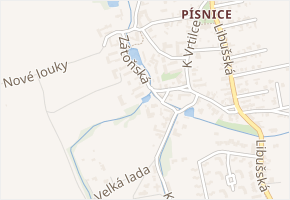 Zátoňská v obci Praha 6 - mapa ulice