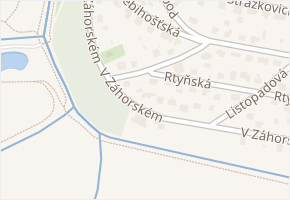 Ždírnická v obci Praha 6 - mapa ulice