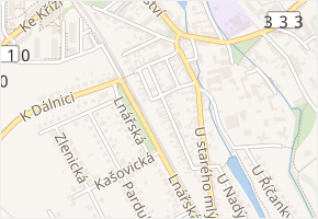 Želnavská v obci Praha - mapa ulice