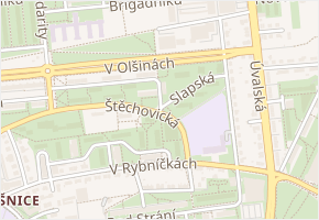Žermanická v obci Praha 4 - mapa ulice