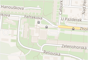 Zhořelecká v obci Praha 11 - mapa ulice