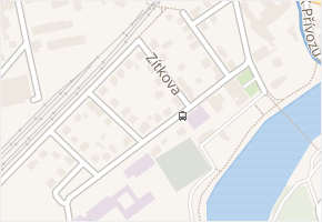 Zítkova v obci Praha - mapa ulice