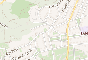 Zlatnice v obci Praha - mapa ulice
