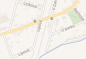 Na Jaroši v obci Předboj - mapa ulice