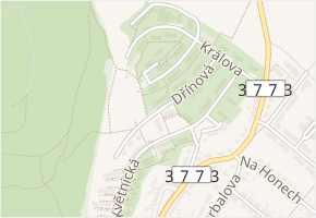 Dřínová v obci Předklášteří - mapa ulice