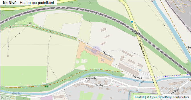 Na Nivě - mapa podnikání