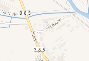 Ve dvoře v obci Předklášteří - mapa ulice
