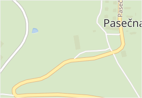 Pasečná v obci Přední Výtoň - mapa ulice