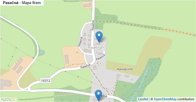 Pasečná - mapa firem