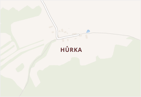 Hůrka v obci Předslav - mapa části obce