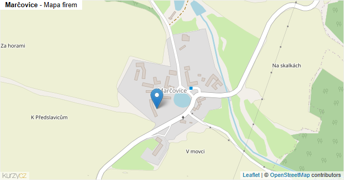Marčovice - mapa firem