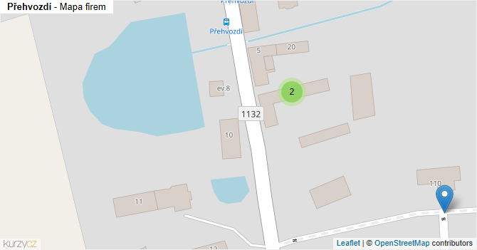 Přehvozdí - mapa firem