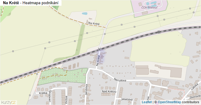 Na Krétě - mapa podnikání