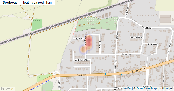 Spojovací - mapa podnikání