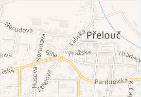 Tomášova v obci Přelouč - mapa ulice