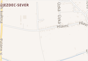 Hlavní v obci Přerov - mapa ulice
