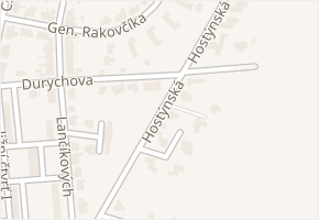 Hostýnská v obci Přerov - mapa ulice