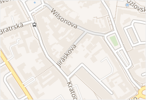 Jiráskova v obci Přerov - mapa ulice