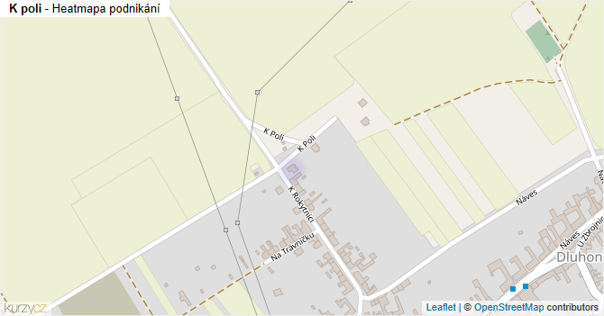 K poli - mapa podnikání